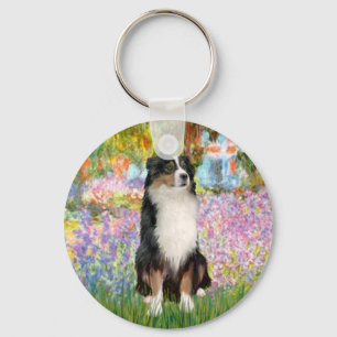 Porte-clés Aussie Shep 2 - Jardin