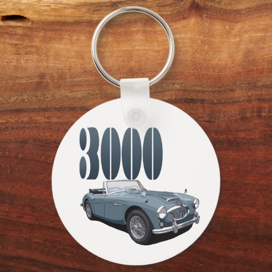 Porte-clés Austin Healey 3000 (Recto)