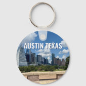 Porte-clés Austin Texas City Skyline Photographie (Verso)