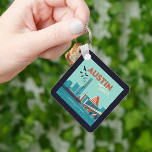 Porte-clés Austin, Texas Pont de l'Avenue du Congrès