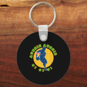 Porte-clés Australia Rugby, Wallabies Aussie Aussie Aussie Oi (Recto)