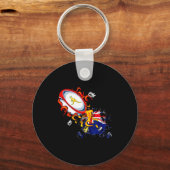 Porte-clés Australia Rugby, Wallabies Rugby Jersey, Australia (Recto)