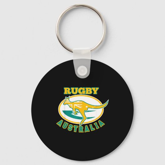 Porte-clés Australia Rugby, Wallabies Rugby Jersey, Australia (Recto)