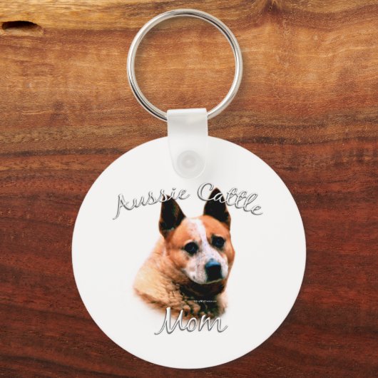 Porte-clés Australian Cattle Chien Maman 2 (Verso)