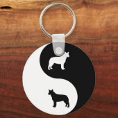 Porte-clés Australian Cattle Dog Yin Yang (Recto)