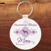 Porte-clés Australian Kelpie Maman (Recto)