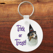 Porte-clés Australian Shepherd Trick (Recto)