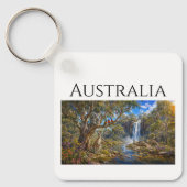 Porte-clés Australie Faune & Cascade Panorama (Recto)