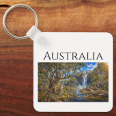 Porte-clés Australie Faune & Cascade Panorama (Recto)