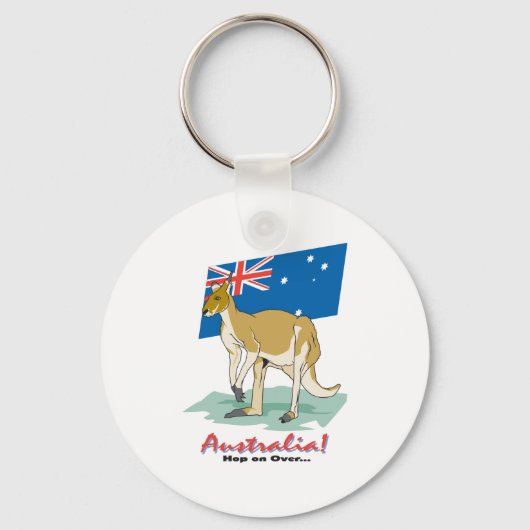 Porte-clés Australie Kangaroo (Recto)