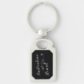 Porte-clés Australien À Heart Keyring, Aus (Devant)