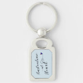 Porte-clés Australien À Heart Keyring, Aus (Devant)