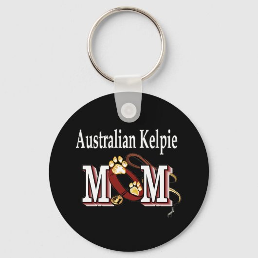 Porte-clés australien kelpie maman Porte - clé (Recto)