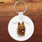 Porte-clés Australien Terrier Maman 2 (Verso)