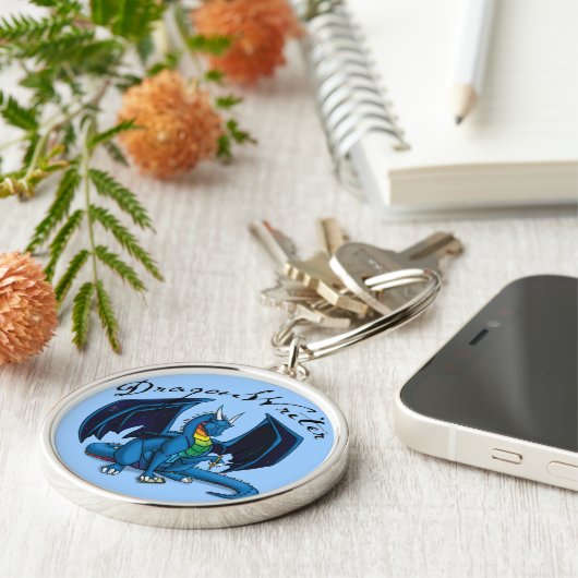 Porte-clés Auteur de dragon (Côté)