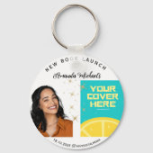 Porte-clés Auteur Ecrivain Livre Lancer Signer Réunion Keepsa (Recto)