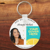 Porte-clés Auteur Ecrivain Livre Lancer Signer Réunion Keepsa (Recto)