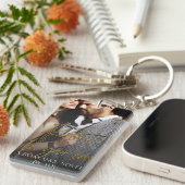 Porte-clés Author Swag Romance Book Cover & Quote (Devant droit)