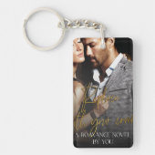 Porte-clés Author Swag Romance Book Cover & Quote (Devant)
