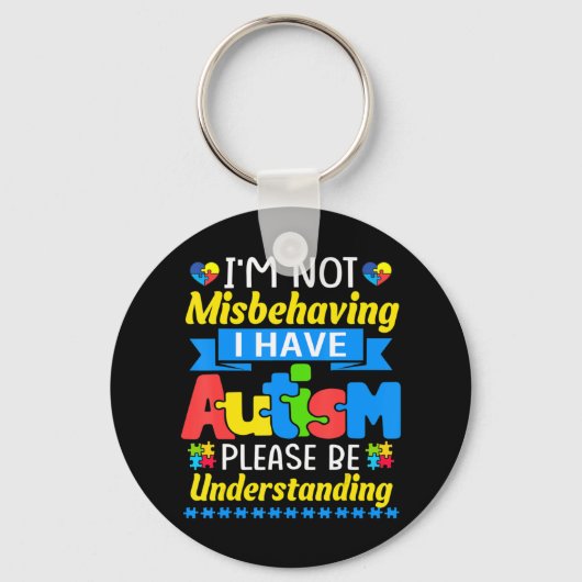 Porte-clés Autism (Recto)