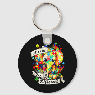 Porte-clés Autism Aware Acceptance Women Kid Its Ok To Be