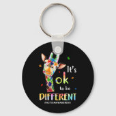 Porte-clés Autism Aware Acceptance Women Kid Its Ok To Be (Verso)
