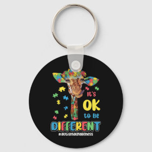 Porte-clés Autism Aware Acceptance Women Kid Its Ok To Be