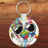 Porte-clés autism awareness (3 (Recto)