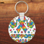 Porte-clés Autism Awareness Its Ok To Be Different Mo (Recto)