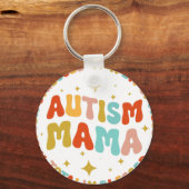 Porte-clés Autism Mama Often Stressed A Bit Of Mess Totally B (Recto)