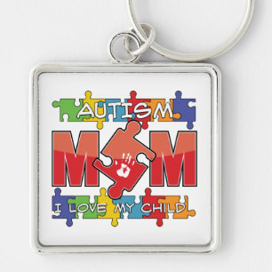 Porte-clés Autism Mom - I Love My Child