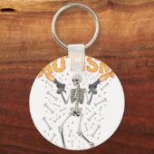 Porte-clés Autism Skeleton Funny Oddly Specific Meme Autistic (Recto)