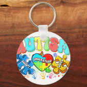 Porte-clés autisme  (Recto)