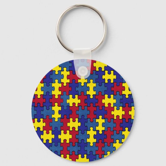 Porte-clés Autisme (Recto)