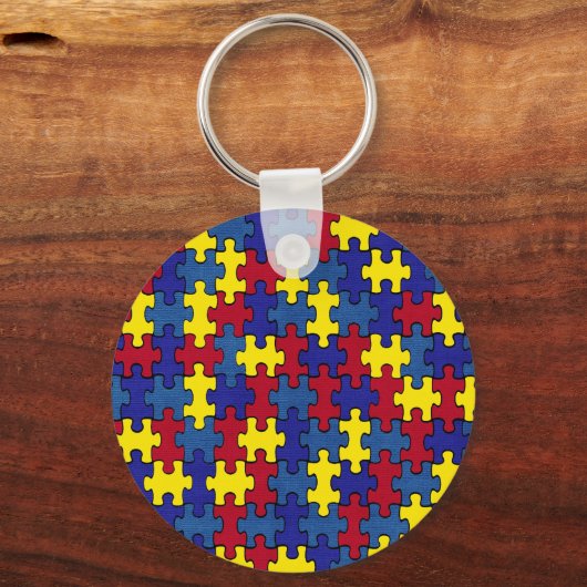 Porte-clés Autisme (Recto)