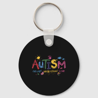 Porte-clés Autisme Accepter Comprendre Amour Sensibilisation