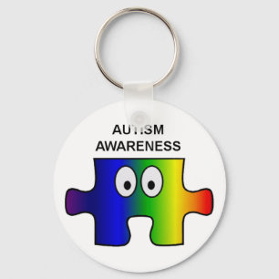 Porte-clés Autisme/appui et conscience d'Aspergers
