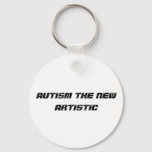 Porte-clés autisme artistique (Recto)