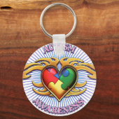 PORTE-CLÉS AUTISMTRIBALHEART15 (Recto)