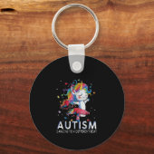 Porte-clés Autiste | L'Autisme Dansant À Un Bateau Différent (Recto)