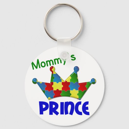 Porte-clés Autistique Prince 3 AUTISM (Recto)