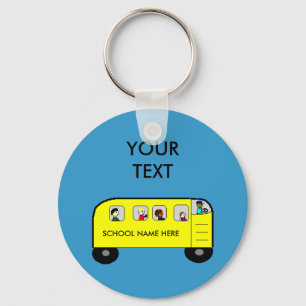 Porte-clés AUTOBUS SCOLAIRE - porte - clé
