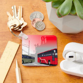 Porte-clés Autobus urbains Red Green Coaches sur Urban Street