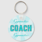 Porte-clés Autocar Turquoise (Recto)