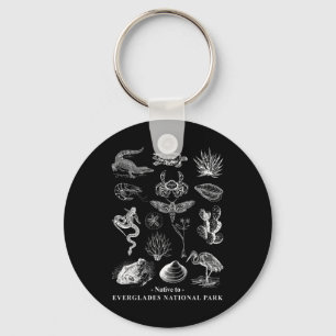 Porte-clés Autochtone du parc national des Everglades Amoureu