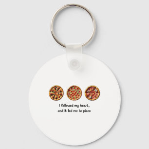Porte-clés Autocollant à pizza