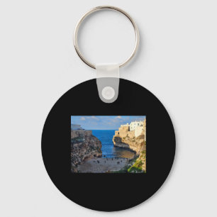 Porte-clés Autocollant de ville côtière Monopoli 