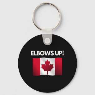 Porte-clés Autocollant Elbows Up Canada12