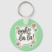 Porte-clés Autocollant Ohlala Aesthetic (Recto)