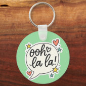 Porte-clés Autocollant Ohlala Aesthetic (Recto)